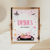 Oh Sheet Ghoul Halloween Baby Shower Drinks