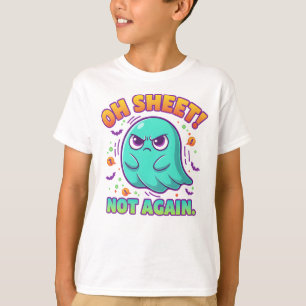 Oh Sheet Halloween Ghost Shirt Kids’ Funny Spook