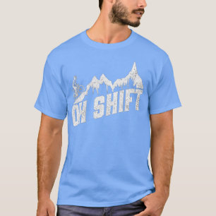Oh Shift Mountain Biking Bicycle T-Shirt