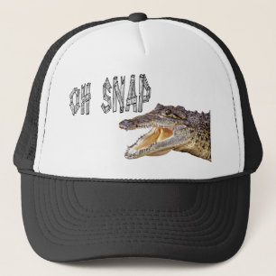 OH SNAP - Angry Gator Trucker Hat