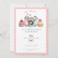 Oh Snap | Camera Birthday