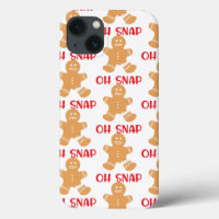 Oh Snap Christmas Xmas Holiday Gingerbread