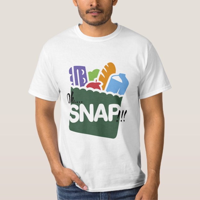 OH SNAP EBT BENEFITS FOOD STAMPS HOOD FUNNY T-Shirt (Front)