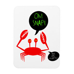 “Oh! Snap!” flexible device magnet