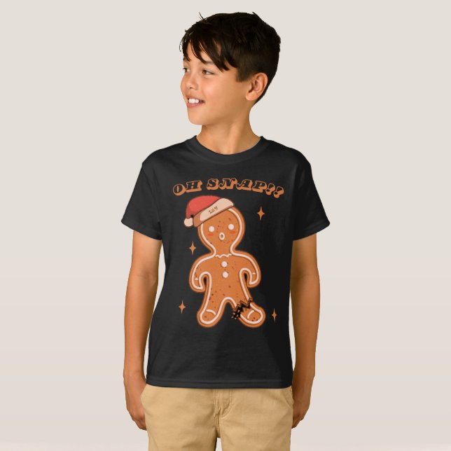OH SNAP! funny christmas          T-Shirt (Front Full)