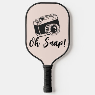 Oh Snap! - Funny & Cute Pickleball Paddle