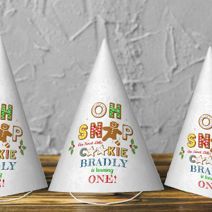 Oh Snap! Gingerbread Cookie Any Age Birthday Party Hat
