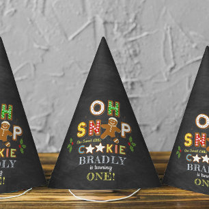 Oh Snap! Gingerbread Cookie Any Age Birthday Party Hat