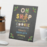 Oh Snap! Gingerbread Cookie Any Age Birthday Pedestal Sign<br><div class="desc">Celebrate in style with this trendy 1st birthday welcome sign. The design is easy to personalise with your own wording and your family and friends will be thrilled when they see this fabulous party sign. Matching party items can be found in the collection.</div>