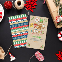 Oh Snap! Gingerbread Cookie Baby Shower Diaper