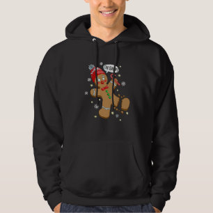 Oh Snap Gingerbread Cookie Man Costume Baking Team Hoodie