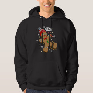 Oh Snap Gingerbread Cookie Man Costume Baking Team Hoodie