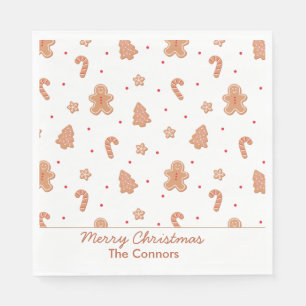 Oh Snap!" Gingerbread Cookie Napkin