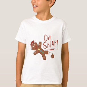 Oh Snap Gingerbread Man T-Shirt