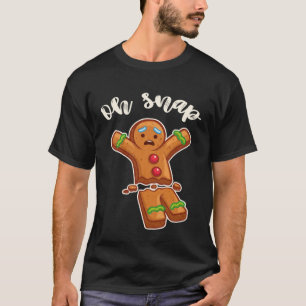 Oh Snap Gingerbread Man Ugly Christmas Sweater