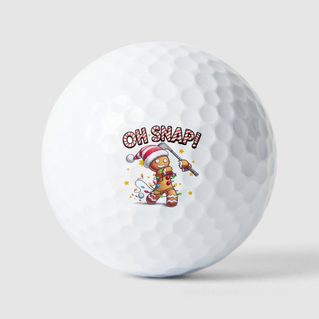Oh Snap! Golf Balls (Front)