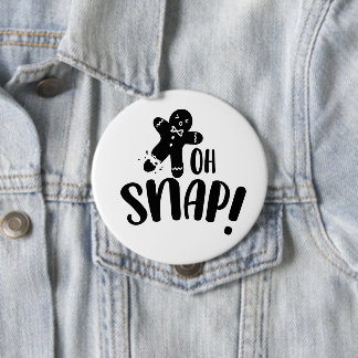 Oh Snap Holiday 10 Cm Round Badge