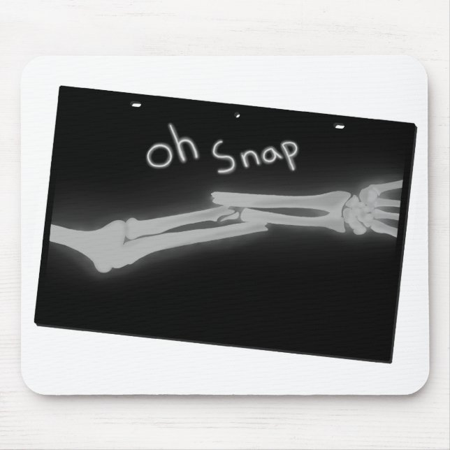 Oh Snap Mouse Pad (Front)