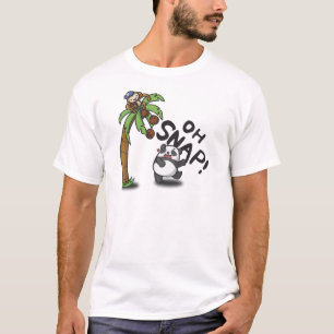 Oh Snap Panda & Monkey T-Shirt