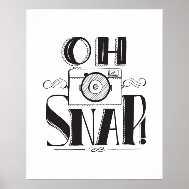 Oh snap! print (Front)
