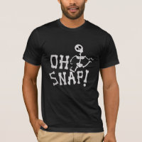 Oh Snap!" Skeleton Shirt - Skull Bones Tee