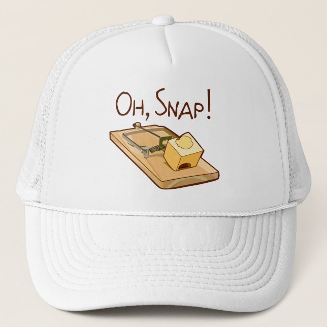 Oh, Snap! Trucker Hat (Front)