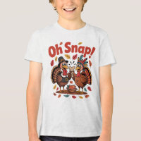 Oh Snap! Wishbone Game Pilgrim Native Turkey Funny