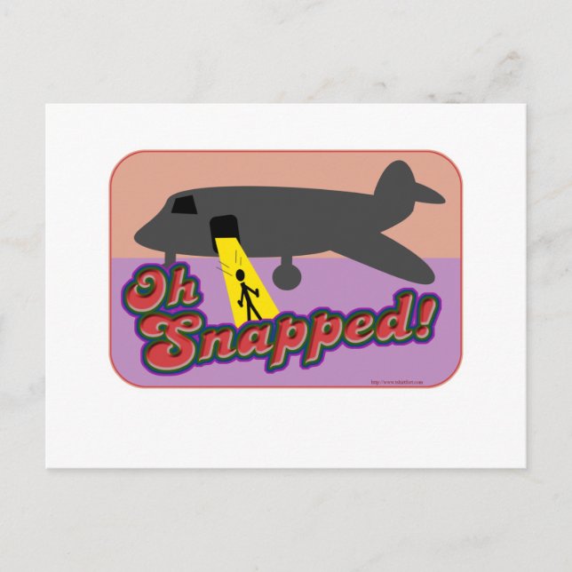 Oh Snapped! Postcard (Front)