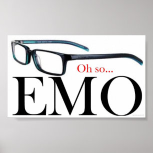 Oh So Emo Poster