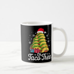 Oh Taco Tree Christmas Cute Xmas Mexican Food Love Coffee Mug
