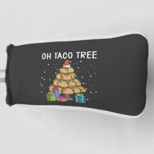 Oh Taco Tree Funny Mexican Food Ugly Christmas Golf Head Cover