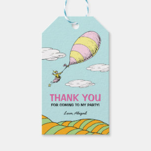 Oh! The Places She'll Go! - First Birthday Gift Tags