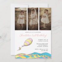 Oh! the Places You'll Go! Girl Birthday Photo
