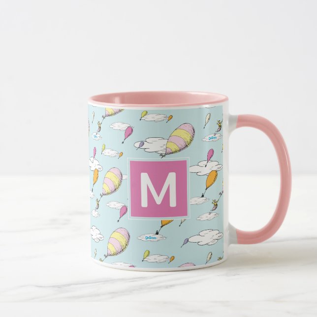 Oh, The Places You'll Go! Monogram Mug (Right)