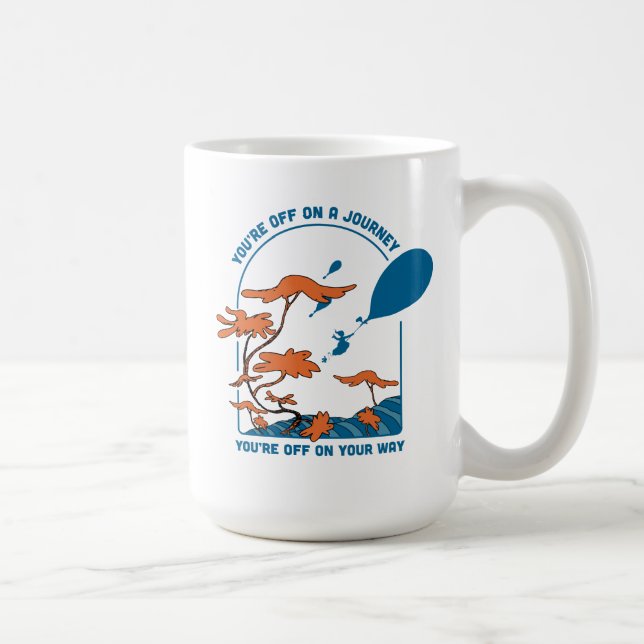 Oh, The Places You'll Go! "Off on a Journey" Coffee Mug (Right)