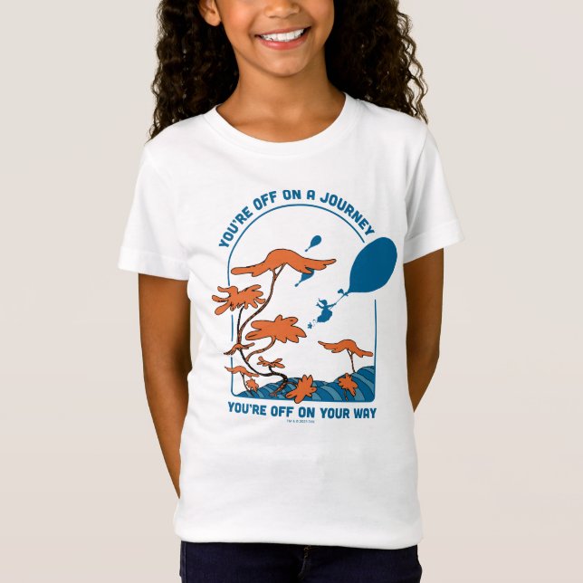 Oh, The Places You'll Go! "Off on a Journey" T-Shirt (Front)