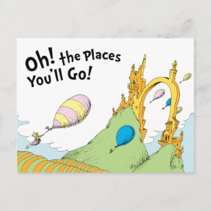 Oh! The Places You'll Go! Postcard