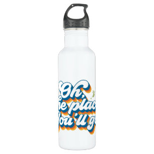 Oh, The Places You'll Go! Quote with Balloon 710 Ml Water Bottle