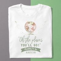 "Oh The Places You'll Go!" Travel Map Baby Shower