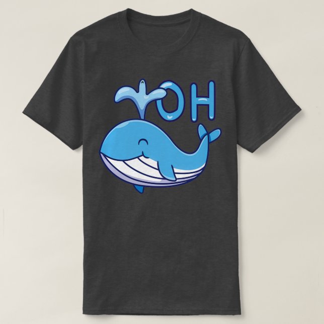 oh whale 62 2 T-Shirt (Design Front)