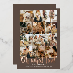 Oh What Fun 12 Photo Christmas Holiday Season