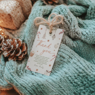 Oh What Fun Christmas Birthday Gift Tag