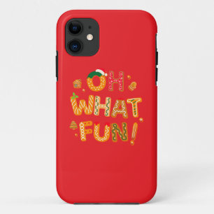 Oh What Fun Christmas Gingerbread Cookies Case-Mate iPhone Case