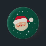 Oh What Fun Christmas Santa Birthday Party 6 Cm Round Badge<br><div class="desc">Oh What Fun! The perfect way to celebrate your little one's birthday in style during the magical holiday season! This printable template package is designed to make your child's winter birthday party unforgettable. ★ If you need coordinating décor, please check my matching collection. If you have any questions about this...</div>