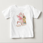 Oh what Fun, Girl 1st Birthday Pink Retro Santa Baby T-Shirt<br><div class="desc">Celebrate her very first Christmas in style with this adorable Oh what Fun, Girl 1st Birthday Pink Retro Santa Baby T-Shirt! This charming tee features a whimsical, vintage-style Santa Claus in a delightful pink colour palette, perfectly capturing the magic of the season. Crafted from soft, comfortable fabric, it’s gentle on...</div>