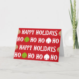 Oh What Fun! Happy Holidays greeting card