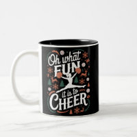 Oh What Fun It Is To Cheer Ugly Cheerleading Xmas