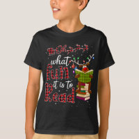 Oh What Fun It Is To Read Christmas Cute Reindeer