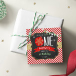 Oh What Fun To Be One! Christmas 1st Birthday Favour Tags<br><div class="desc">Celebrate in style with these cute and very trendy 1st birthday party favour tags. This design is easy to personalise with your special event wording and your guests will be thrilled when they see these fabulous tags.</div>