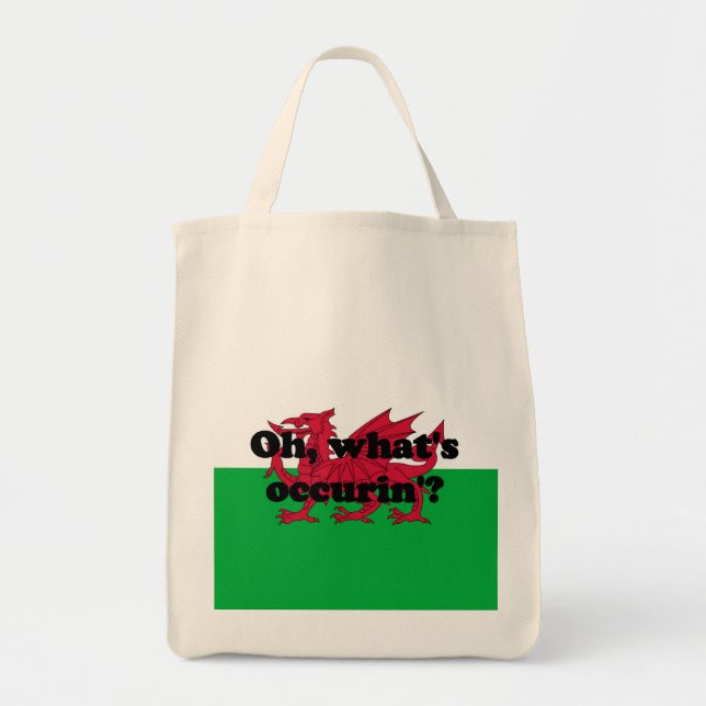 'Oh, what's occurin'?' Tote Bag (Front)